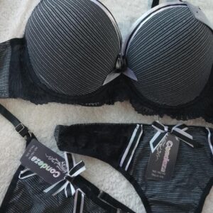 Conjunto 3 piezas negro